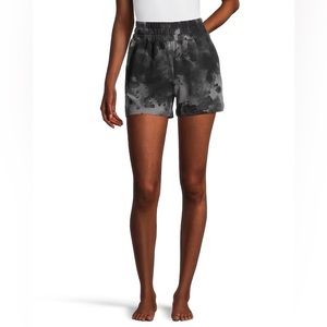 Shambhala Women's French Terry High Rise Shorts with Elastic Waistband